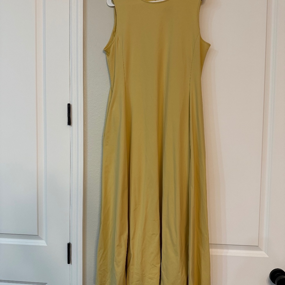 Yellow Uniqlo Dress